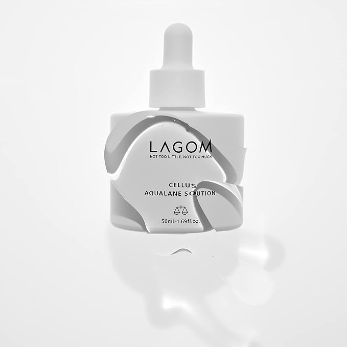 LAGOM Cellus Aqualane Solution | Korean Serum for Face, Vegetable Squalane, Skincare for Glass Skin, Deep Moisturization, Barrier Strengthening 1.69 Fl Oz