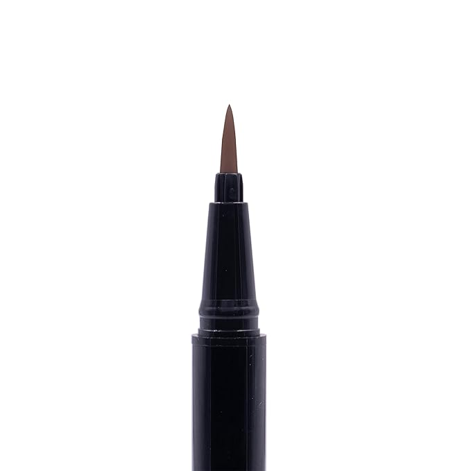 Arches & Halos Microblading Brow Shaping Pen - Fuller, More Defined Brow - Long-lasting, Smudge Resistant, Rich Color - Vegan and Cruelty Free Makeup - Espresso - 0.8 ml