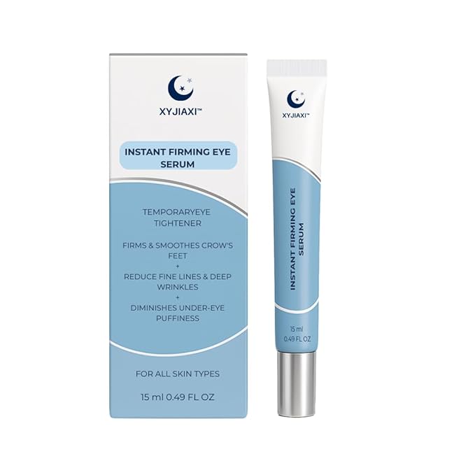 Instant Firming Eye Serum, Reduces Under-Eye Bags, Wrinkles, Dark Circles, Fine Lines & Crow's Feet – Anti-Aging Wrinkle Remover | 15ml(0.49 oz)
