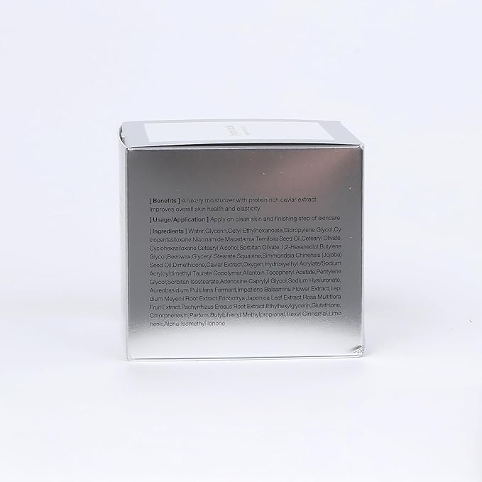 OxygenCeuticals Age Defying Caviar Cream – Premium Anti-Aging Moisturizer with 12% Caviar Extract and Glutathione for Face and Neck (50ml/1.69 oz)