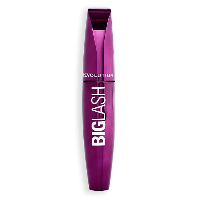 Revolution Beauty London, Big Lash Volume Mascara, Volumizing & Lengthening Colored Mascara, Lightweight Feel, Fast-Drying, Vegan & Cruelty-Free, Burgundy