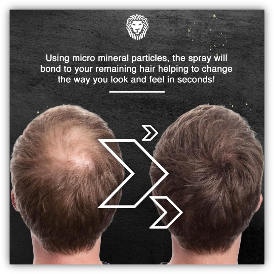 Hair Thickening Fiber Spray by Mane (200 ml, Light Blond)