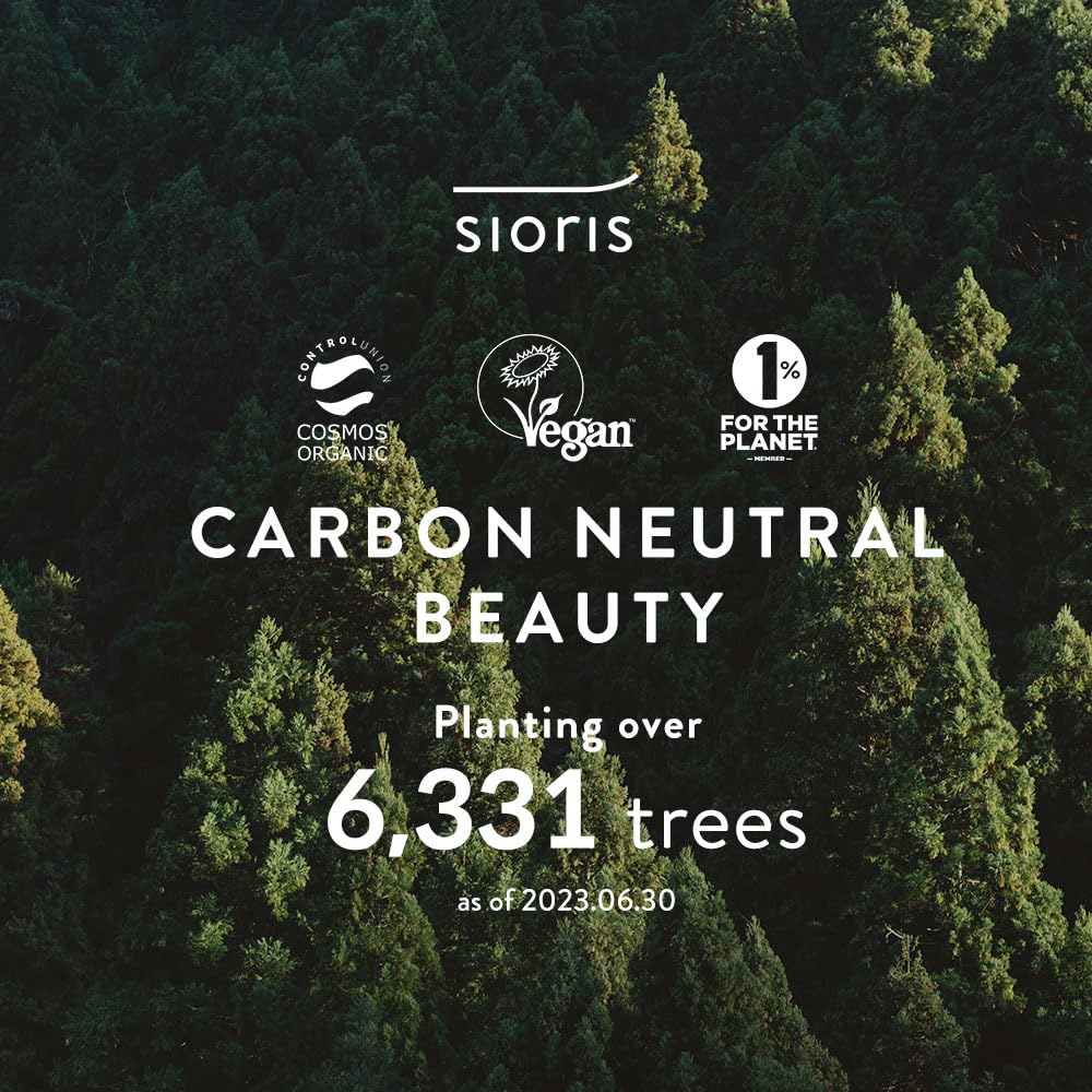 SIORIS Time Is Running Out mist 30ml (organic, vegan), glass skin face mist for Sensitive Skin, jojoba oil for moisture lock, enriched citrus water rejuvenates glass veil finish