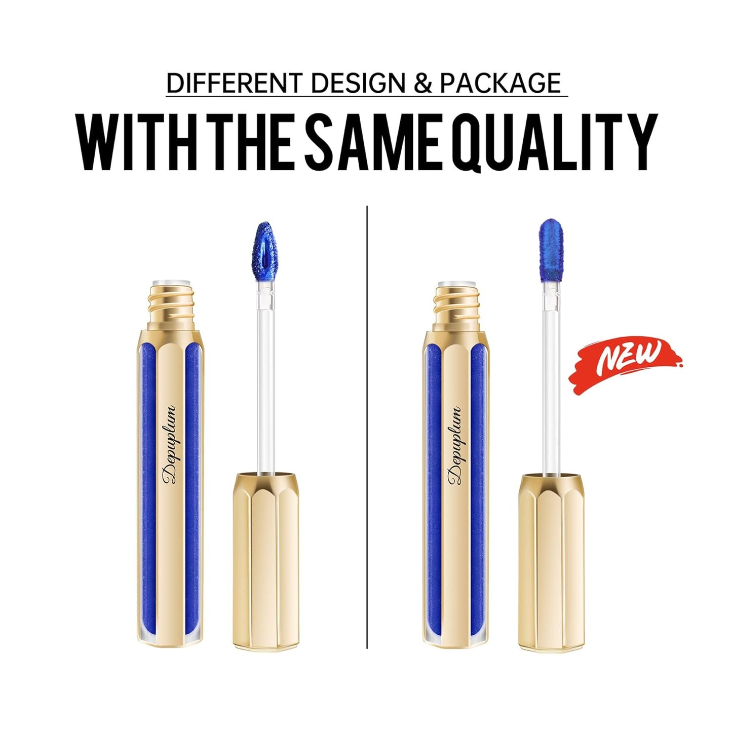 Pink Lipsticks for Women Metallic Lipstick Long Lasting Non Stick Cup Lip Gloss, Shimmer Lightweight Hydrating Full Coverage Lip Color, DP119 Princess