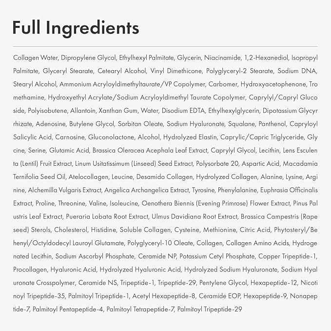 TOSOWOONG Real Collagen Face Cream, Face & Neck Collagen Face Moisturizer, Tightening, Firming, Lifting & Glow Boosting Cream with Collagen & Hyaluronic Acid, Korean Skincare, 50ml / 1.69 fl. oz.