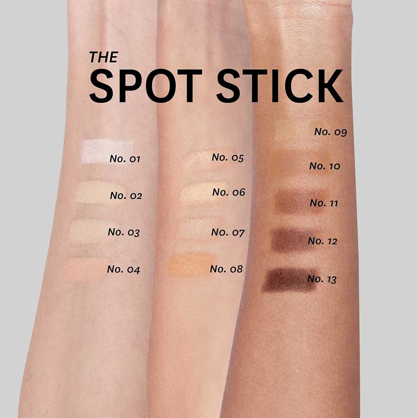 Jillian Dempsey Spot Stick Concealer | Easy Blending Matte Concealer for Blemishes & Uneven Skin Tones | Shade No. 01 Alabaster with Cool Pink Undertones