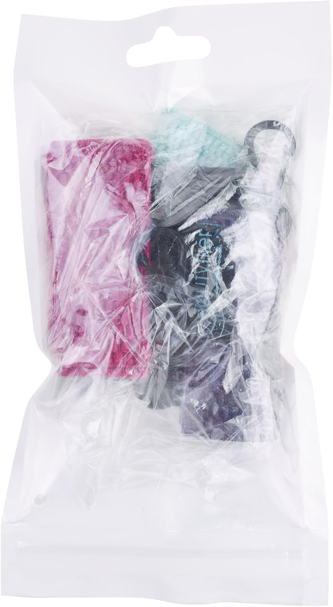 Beautyflier Cute Elastic Lip Balm Holder Keychain, Lipstick Sleeve Chapstick Sleeve Holder for Burts Bees Chapstick