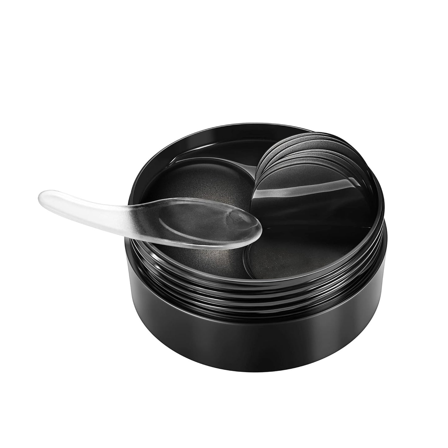 30 Pairs Eye Mask Patches,Collagen Crystal Under Eye Pads for Dark Circles,Puffiness & Wrinkles,Eye Bags,Anti-Aging,Firms Gel Eye Mask Patches for Puffy Eyes Adult, (Black Pearl)