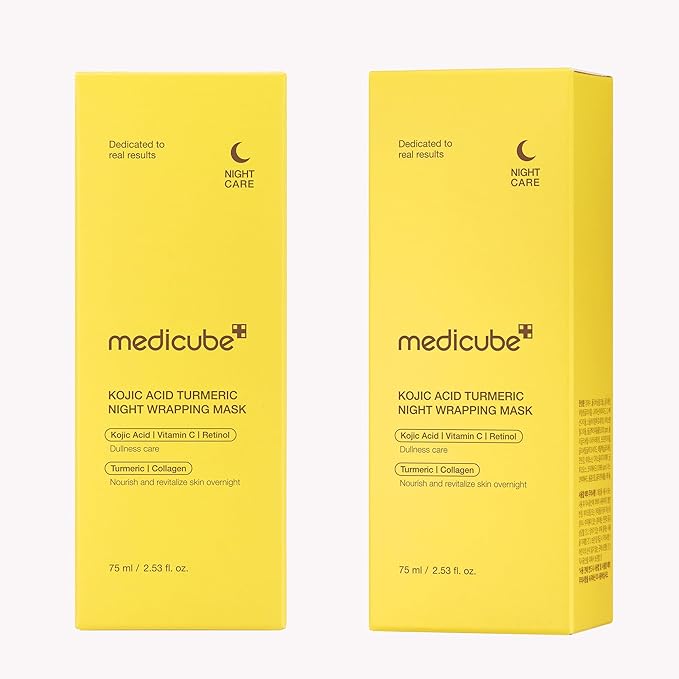 medicube Turmeric Overnight Wrapping Peel Off Mask
