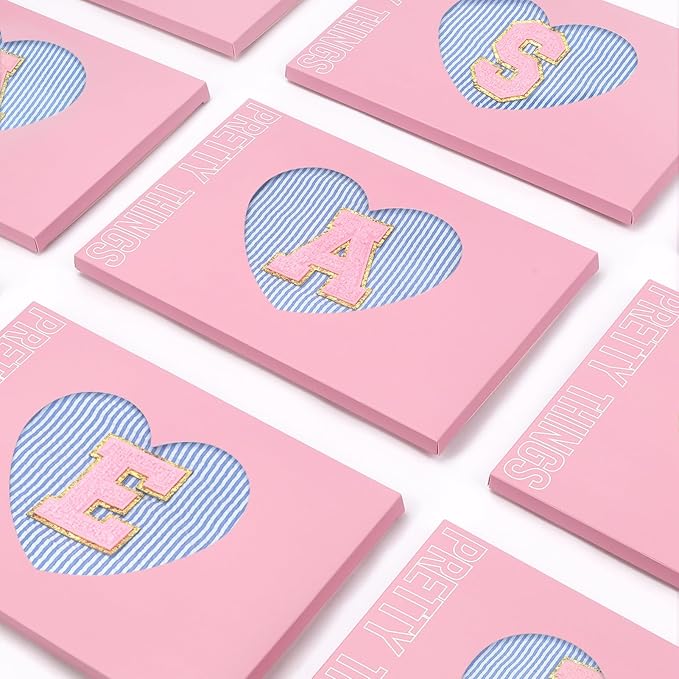 mibasies 2 PCS Initial Makeup Bags for Women: - Birthday Gifts for Teen Girls 11 12 13 14 15 16 Years Old - Preppy Trendy Stuff - Cosmetic Bag for Travel Toiletry - Blue M