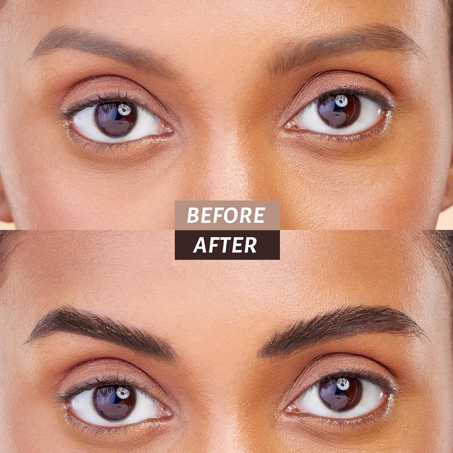 Eyebrow Pencil Grey Brown, Warm Grey Eyebrow Pen for Women, 4 Micro Tip Eyebrow Pencil to Create Realistic, Natural Brows, Durable and Smudge-Proof for 24H YES.EYE DO (Natural Charcoal-Warm Gray)