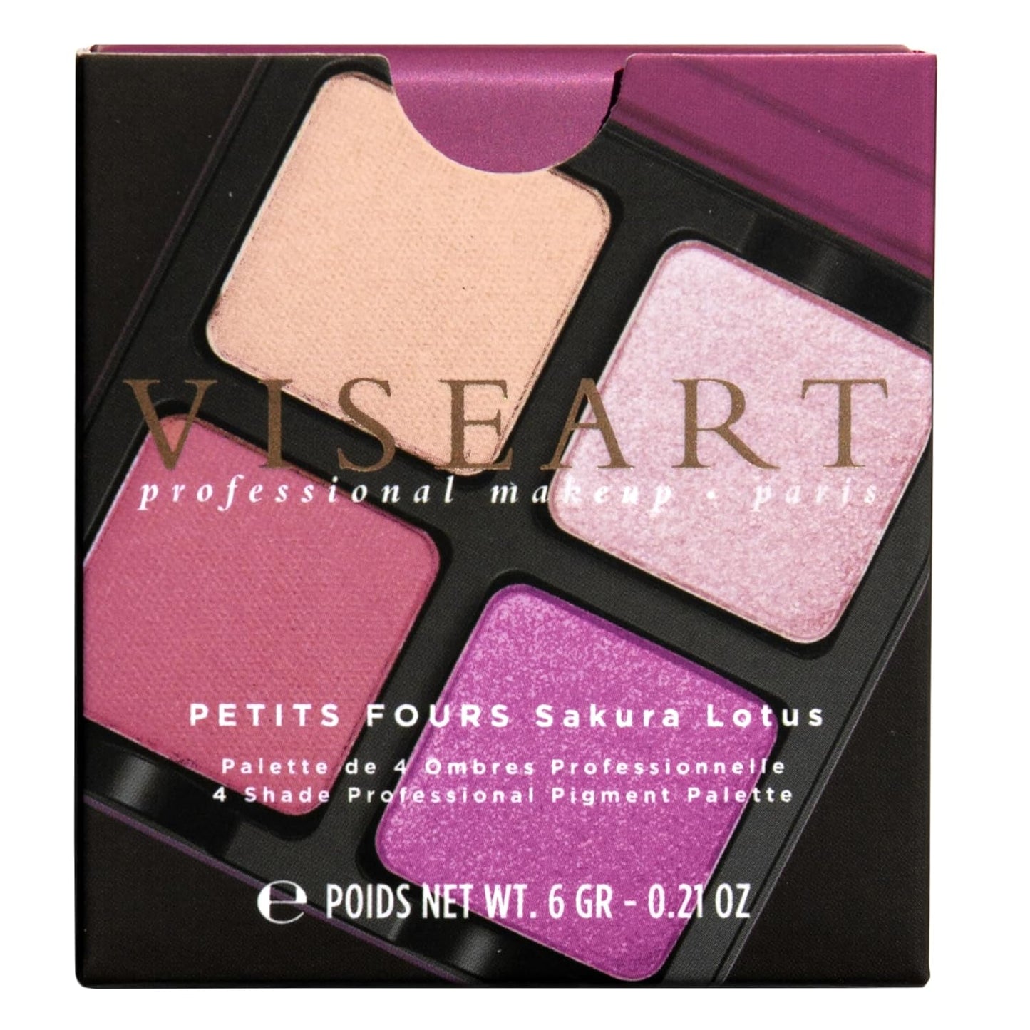 Viseart Paris Petits Fours Pro Luxe Eyeshadow Palette (Sakura Lotus)