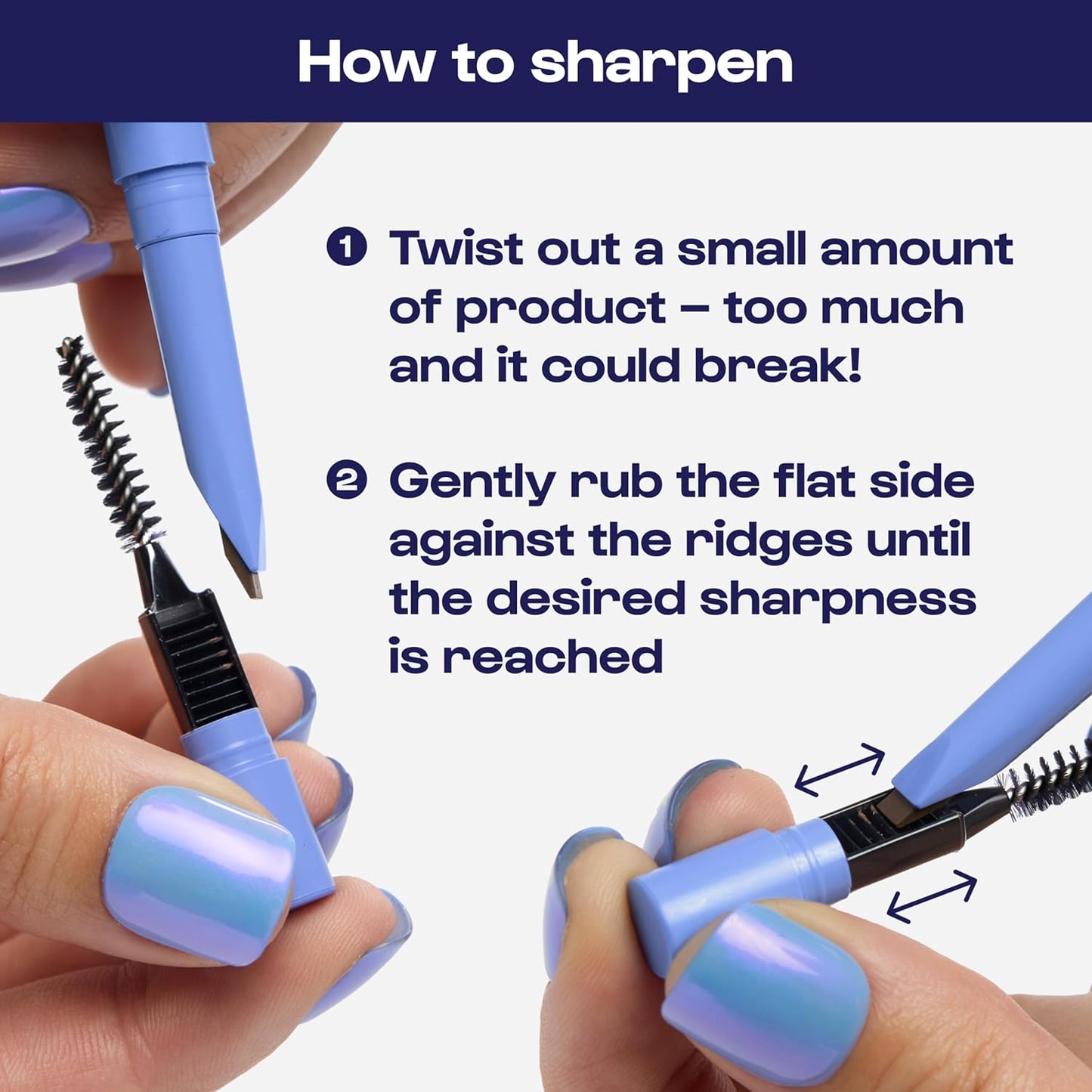 ALLEYOOP Swift Eyebrow All-In-1 Brow Definer with Built-In Sharpener & Spoolie Brush, Water & Smudge Resistant and Eyebrow Pencil for Women, Natural Matte Finish, Vegan, Cruelty-Free (Soft Brown)