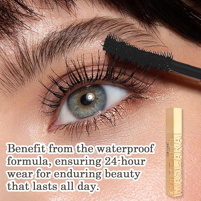 Beauty Fiber Volume Mascara – Creamy Matte Contour Makeup for Face and Eyes, Multi-Use, Blendable & Travel-Friendly Formula, Fair Shade, 0.42 oz/12 ml