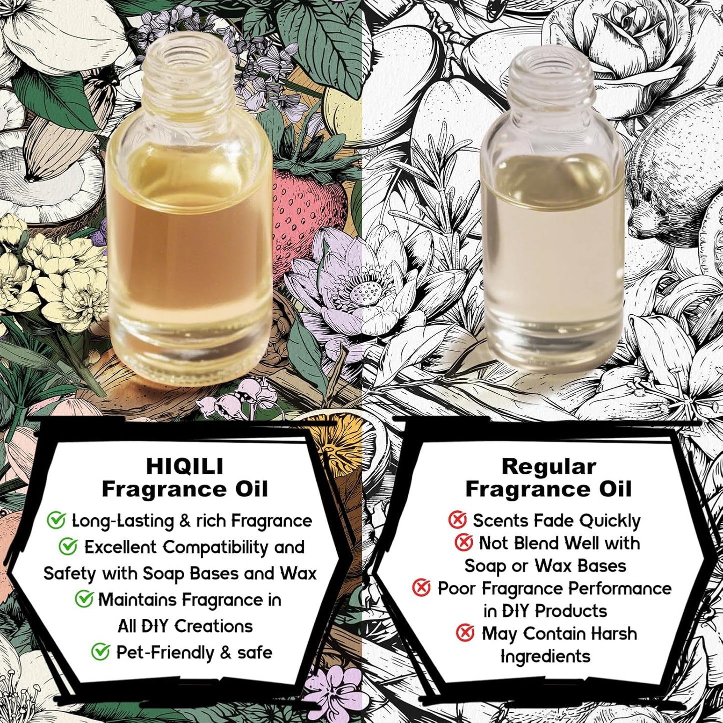 HIQILI Candy Fragrance Oil for Diffusers for Home, Sweet Scent, Perfect for Soap & Candle Making, Long-Lasting - 5.07 Fl Oz