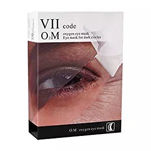 O2M Oxygen Eye Pads for Dark Circles - Reduces Puffiness, Crow's Feet, Fine Lines and Bags - Most Effective Treatments for Dark Circle 1 Box /6 Pairs…