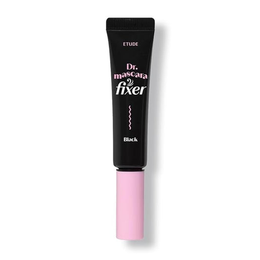 ETUDE Dr. Mascara Fixer, Korean Mascara Fixer, Long-Lasting Wax Formula, All-Day Curl Hold, Smudge-Proof, Korean Makeup, Beauty, Vegan Certified, Black (0.203 Fl Oz)