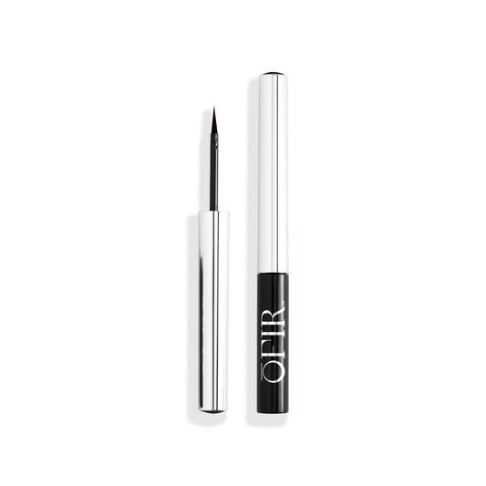 OFIR Brow Tonic Serum Browliner | Smudge-Proof Matte Finish | Hybrid Makeup & Skincare with Hyaluronic Acid & Plant Extracts | Strengthening | Cruelty-Free Brow Serum| Pepper - Cool Black, 0.057 Oz