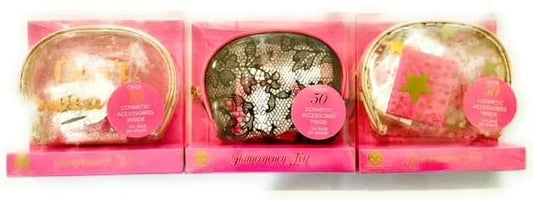 Glam Cosmetic Accessory Kit - 50 items (Don't Sweat)