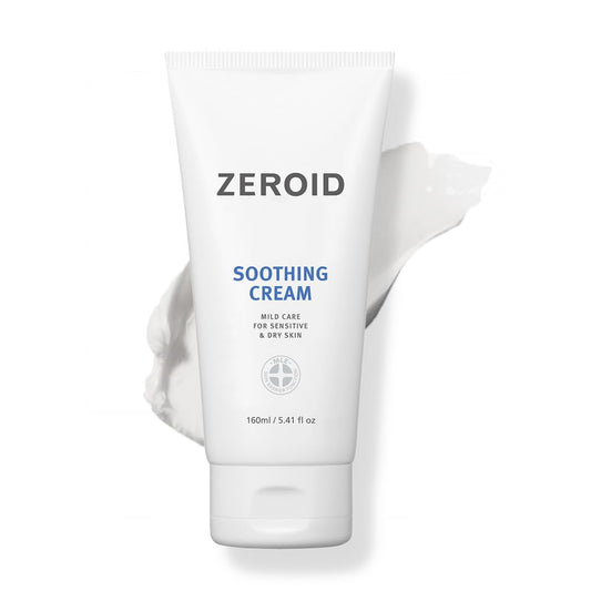 ZEROID | Soothing Cream | Face Moisturizer for Sensitive Skin | Face Cream for Skin Barrier Repair | Face Lotion for Soothing & Calming | Dermocosmetic Face Cream | Korean Skincare | 2.7 fl oz (80ml)