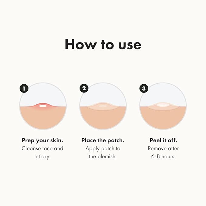 Mighty Patch™ Original patch from Hero Cosmetics – The #1 Hydrocolloid Acne Pimple Patch for Shrinking Zits and Whiteheads in 1 use; Nighttime Spot Stickers for Face and Skin (36 Count)