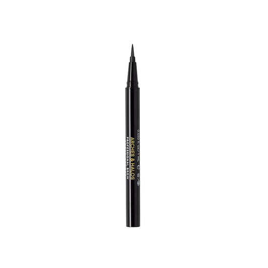 Arches and Halos Fine Bristle Tip Pen - Eyebrow Pencils for Women - Vegan Brow Pencil - Smudge-Proof, Buildable Formula - Charcoal - 0.02 oz