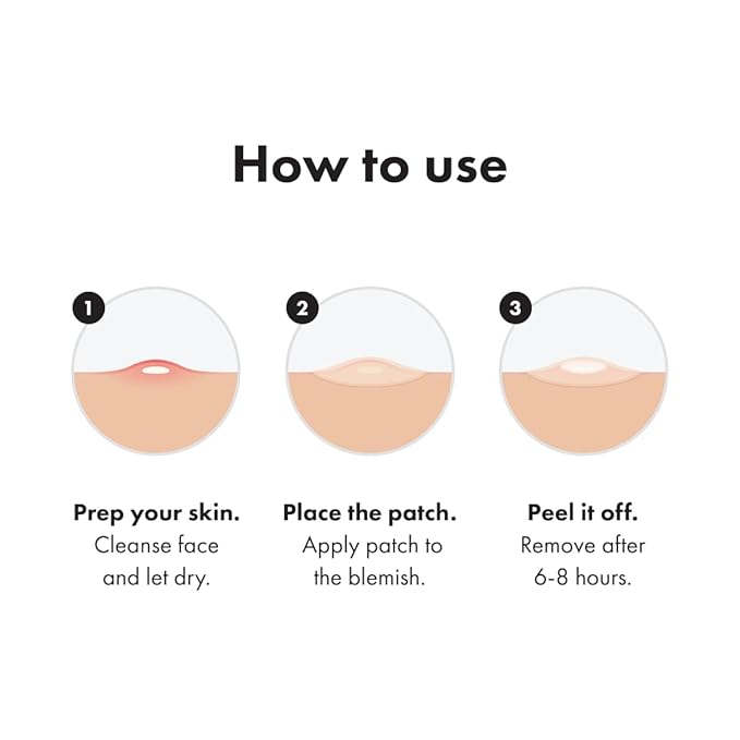 Mighty Patch™ Invisible+ Patch – The Barely-There Daytime Hydrocolloid Acne Pimple Patch for Covering Zits and Blemishes, Tapered Edges Designed to Blend Into Skin (72ct)