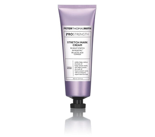 Peter Thomas Roth | PRO Strength Stretch Mark Cream, Treatment For Body Stretch Marks, Uneven Tone and Texture, Moisturizing Stretch Mark Cream