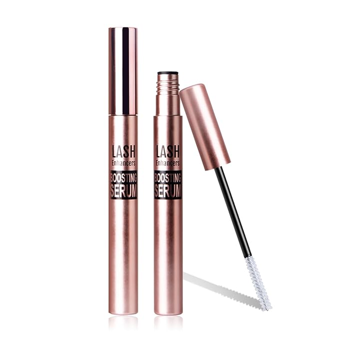 Lash Serum, Eyelash Primer to Boost Longer Fuller and Thicker Looking Lashes, Non-sticky, Non-caking, 3.5g/0.12oz (1pc)