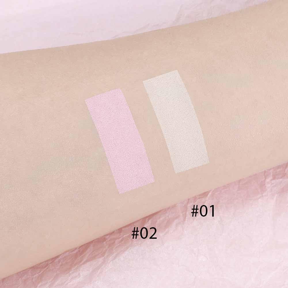 Single Nude Pink White Matte Eyeshadow,Monochrome Eye Shadow,Apply Makeup Easily,Matte Pressed Powder Single Eyeshadow,24 Hour Eye Makeup Longwear Waterproof