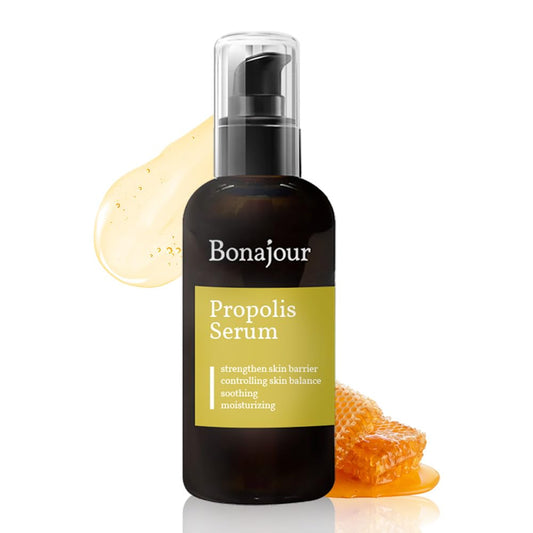 [BONAJOUR] Propolis Serum - The Best Natural Propolis Extract Soothing Gel For Sensitive Skin 3.5 fl.oz (anti-acne, moisturizing, soothing, nutrition)