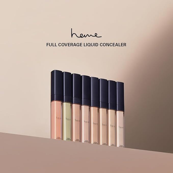 heme Full coverage liquid concealer 6ml (01 Ivory)