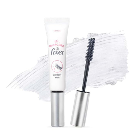 ETUDE Dr. Mascara Fixer For Perfect Lash, Korean Mascara Fixer, All-Day Curl Hold, Volumizing, Smudge-Proof, Korean Makeup, Beauty, Transparent (0.203 Fl Oz)