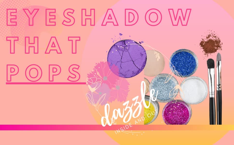 Purple Pink Opalescence Shimmering Mauve Opaque Pressed Powder Single Eyeshadow; Talc, Paraben & Cruelty Free