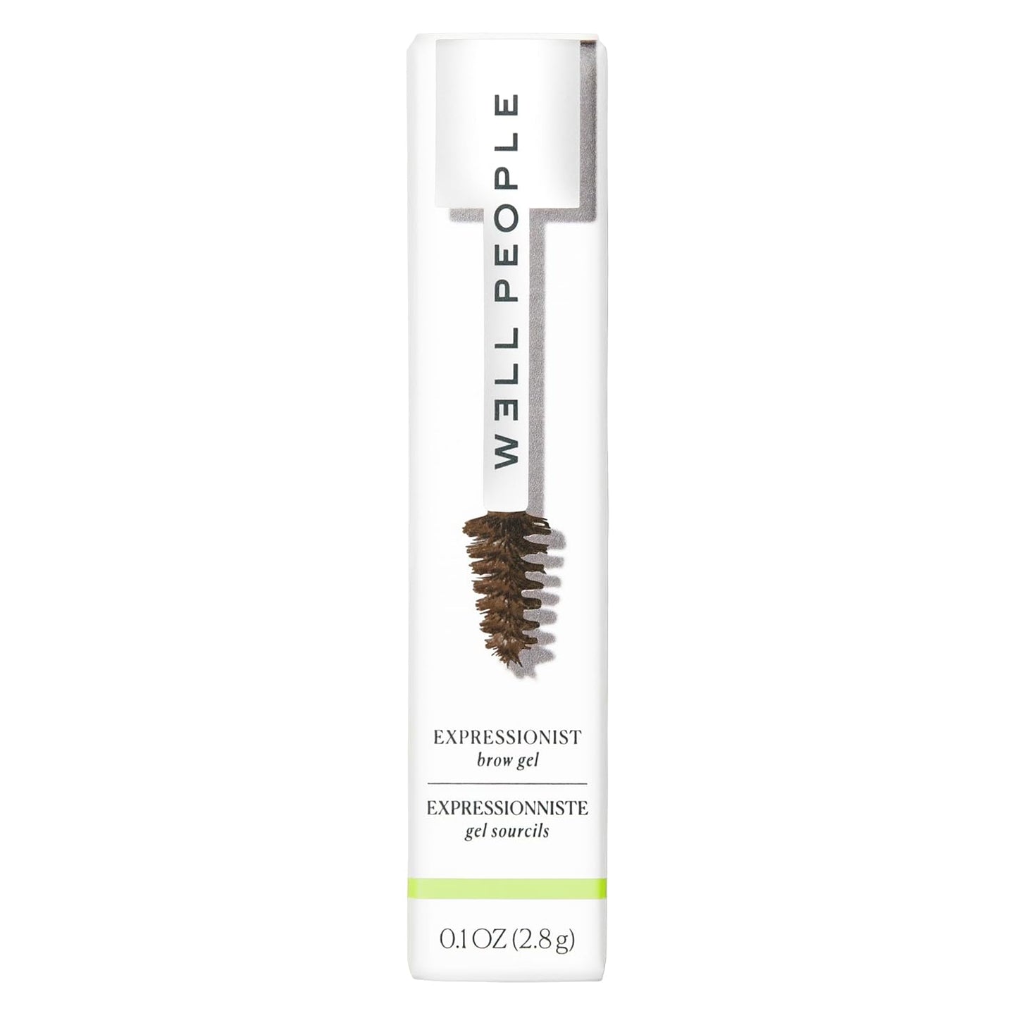 Well People Expressionist Brow Gel, Conditioning Gel For Thickening & Filling In Brows, Creates Fuller-looking Brows, Vegan & Cruelty-free, Warm Brown