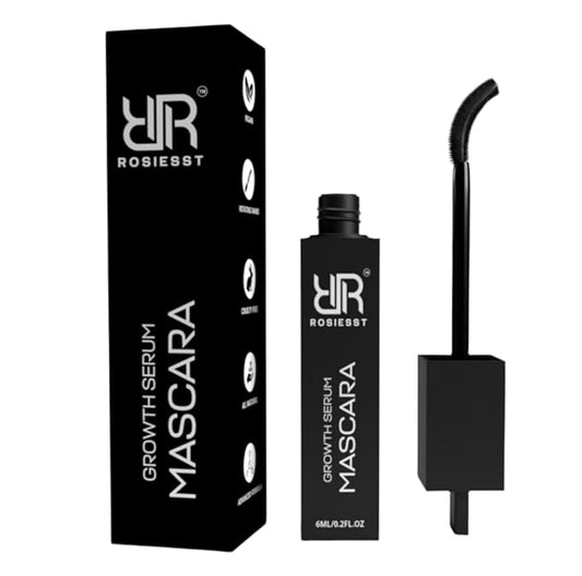 Professional Waterproof Mascara with Serum – Long-Lasting Volume & Curl | Smudge-Proof, Clump-Free, Lash-Conditioning Formula for All-Day Wear