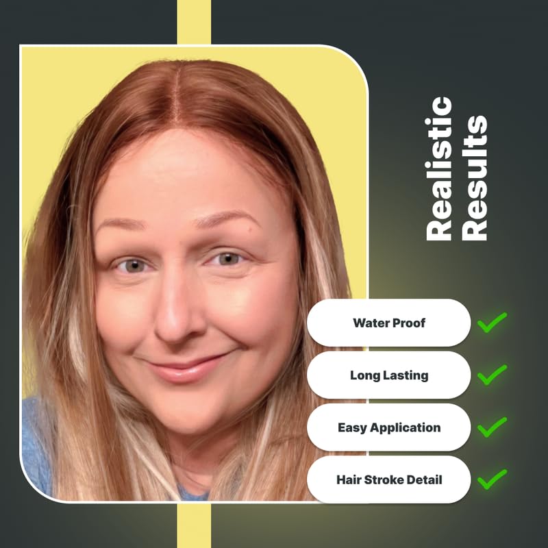 50 Pairs Dark Brown Temporary Eyebrow Tattoos, Waterproof and Smudge-Proof Medium Sassy Swerve Style Realistic Eyebrow Stickers for Women, Easy to Apply, Won't Work on Existing Brows