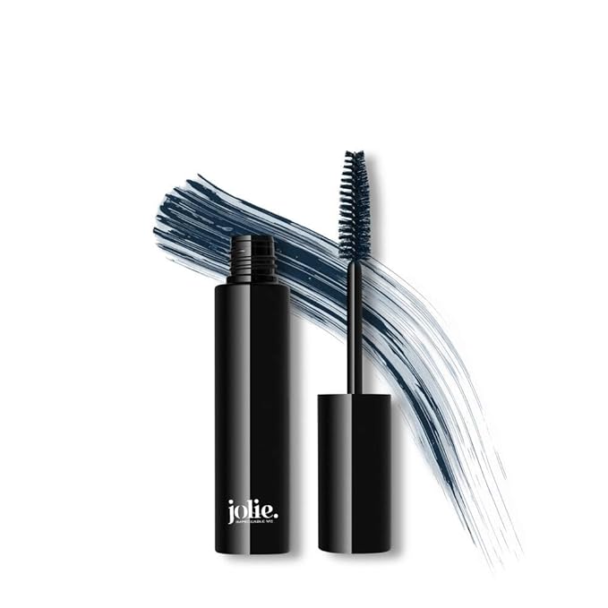 Jolie Cosmetics Sensitive Eyes Eye Mascara Hypoallergenic - Extremely Gentle (Navy)