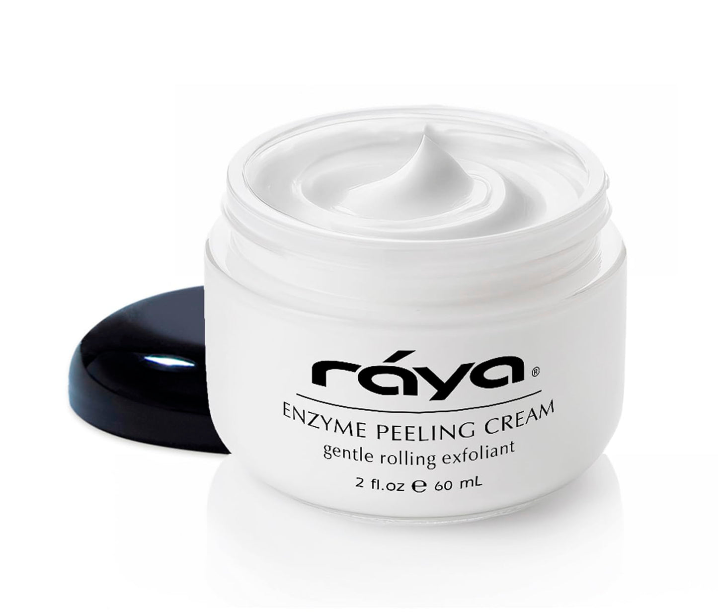 RAYA Enzyme Peeling Facial Cream (109) | Gentle, Exfoliating Treatment for Sensitive Skin | Cleanses, Polishes, and Improves Complexion