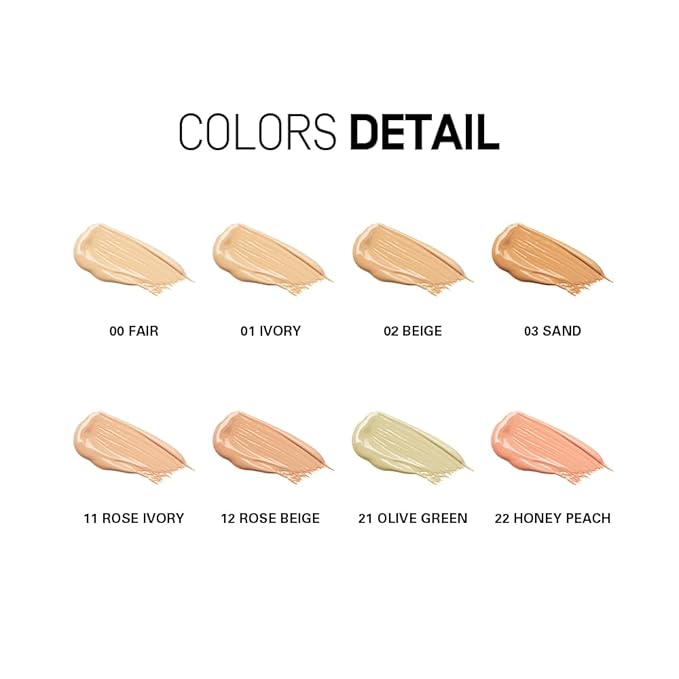 heme Full coverage liquid concealer 6ml (02 Beige)