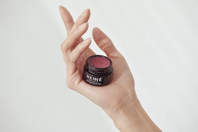 Henné Organics Lip Exfoliator - Natural and Organic Sugar Scrub - Nordic Berries