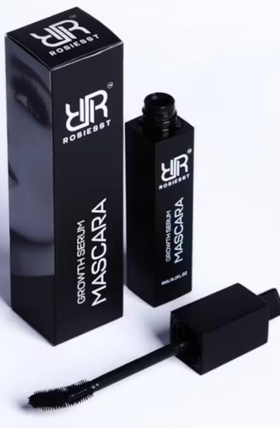 Professional Waterproof Mascara with Serum – Long-Lasting Volume & Curl | Smudge-Proof, Clump-Free, Lash-Conditioning Formula for All-Day Wear