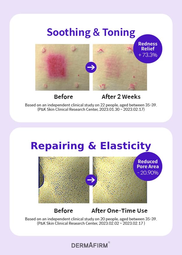 [Refill] DERMAFIRM Soothing Repair Toning Serum R4 - Korean Bakuchiol Retinol Niacinamide & Peptide Face Serum for Wrinkles - Calming, Moisturizing & Correcting- Paraben-Free, Cruelty-Free, 1.01 fl oz