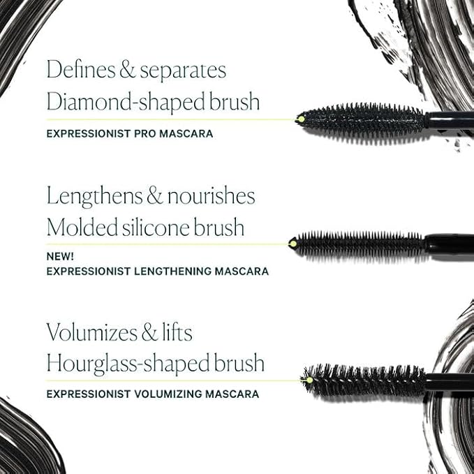 Well People Expressionist Volumizing Mascara, Long-wear Mascara For Fluffy Lashes, Moisturizing & Nourishing Formula, Vegan & Cruelty-free, Black, 0.27 Fl oz
