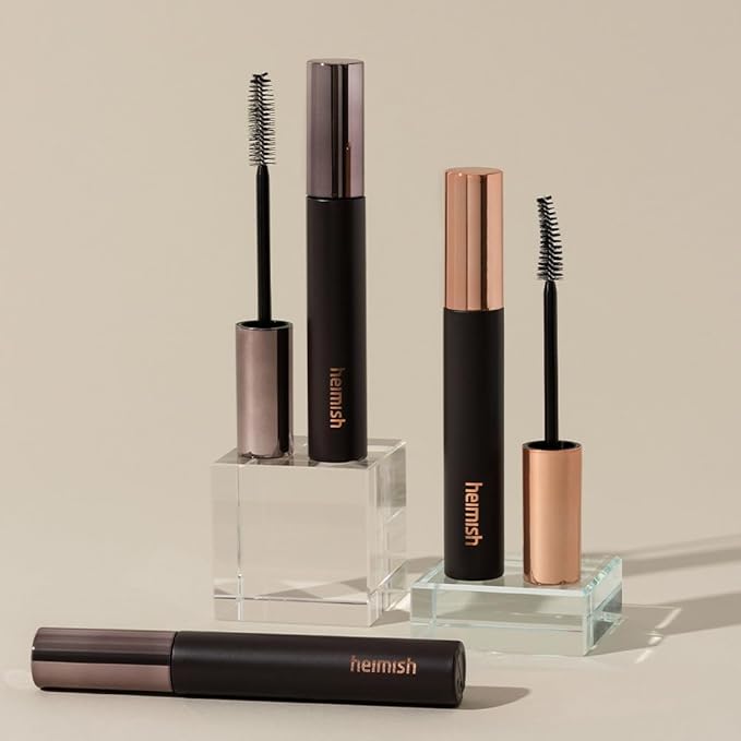 HEIMISH Dailism Smudge Stop Mascara 0.32oz/9g - Curling & Lengthening, Long-lasting, Waterproof, Smudge-proof, Non-Clumping, Washable Cleansing Korean Mascara - Black Curling