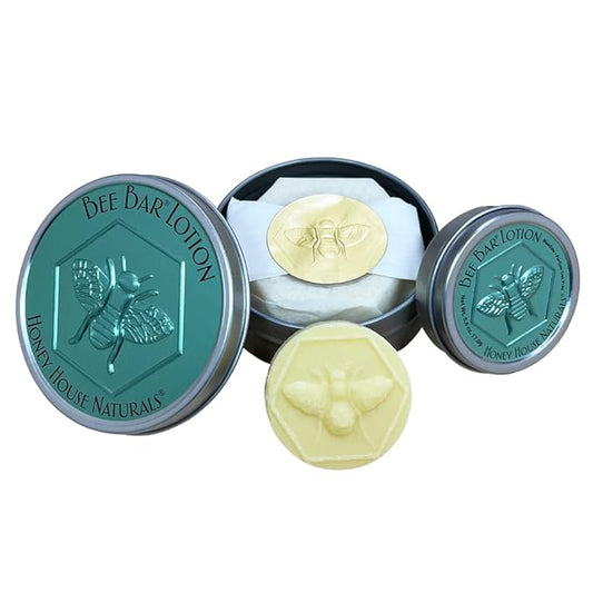 Honey House Naturals Large and Small Bee Bar Duo (Peppermint)