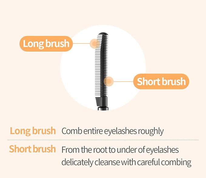 Lengthening Waterproof Mascara & Gentle Remover Bundle – Long & Curl Mascara - Quick & Easy Removal for Sensitive Eyes