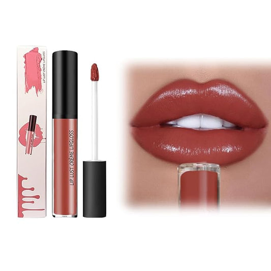 12 Colors Cream Texture Lipstick for Women, Long Lasting Lipstick Non-Stick Lipgloss Velvet Lip Makeup, Moisturizing Liquid Lip Stick Non-Fading Lip Gloss Hydrating Lip Tint for Makeup (#12)