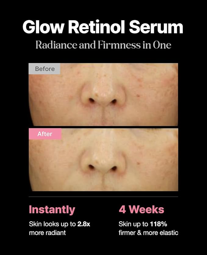 Delere Caviar Glow Smoothing Serum | Caviar Collagen with Niacinamide and Retinol for Face | Korean Serum for Glowing Skin and Radiant Glass Skin, 1.7oz