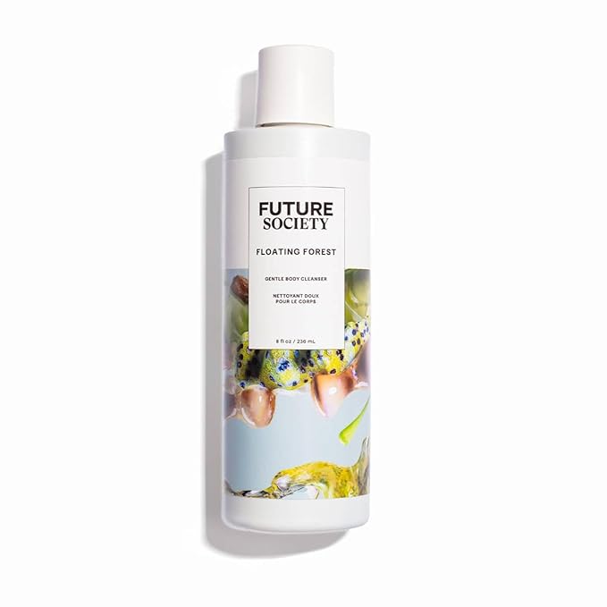Future Society Floating Forest Luxury Home & Body Gift Set - Includes Body Wash, Body Lotion, & 2oz Scented Candle - Aquatic Floral with Notes of Bergamot, Freesia & Musk - Beauty Gifts for Women